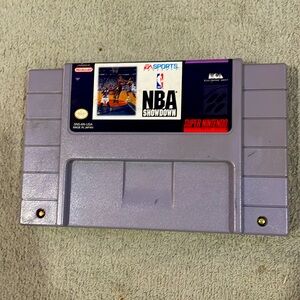 NBA Showdown Super Nintendo Game